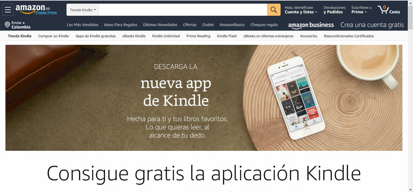 Como descargar aplicacion Kindle para diferentes dispositivos