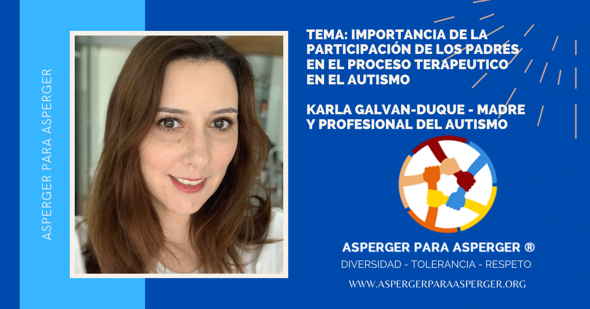 importancia de la participación de los padre en el proceso terapeutico de sus hijos con Autismo.