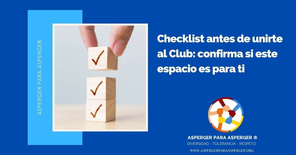 Checklist antes de unirte al Club: confirma si este espacio es para ti
