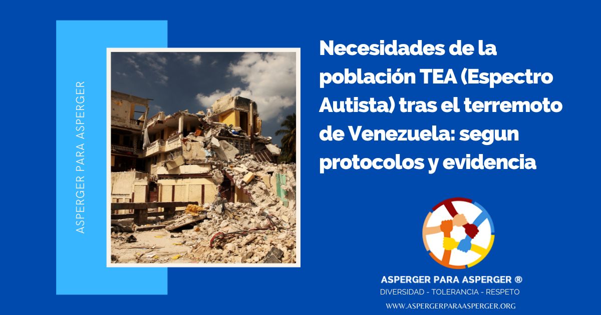 Necesidades del TEA tras el terremoto de Venezuela: qué dice la ciencia